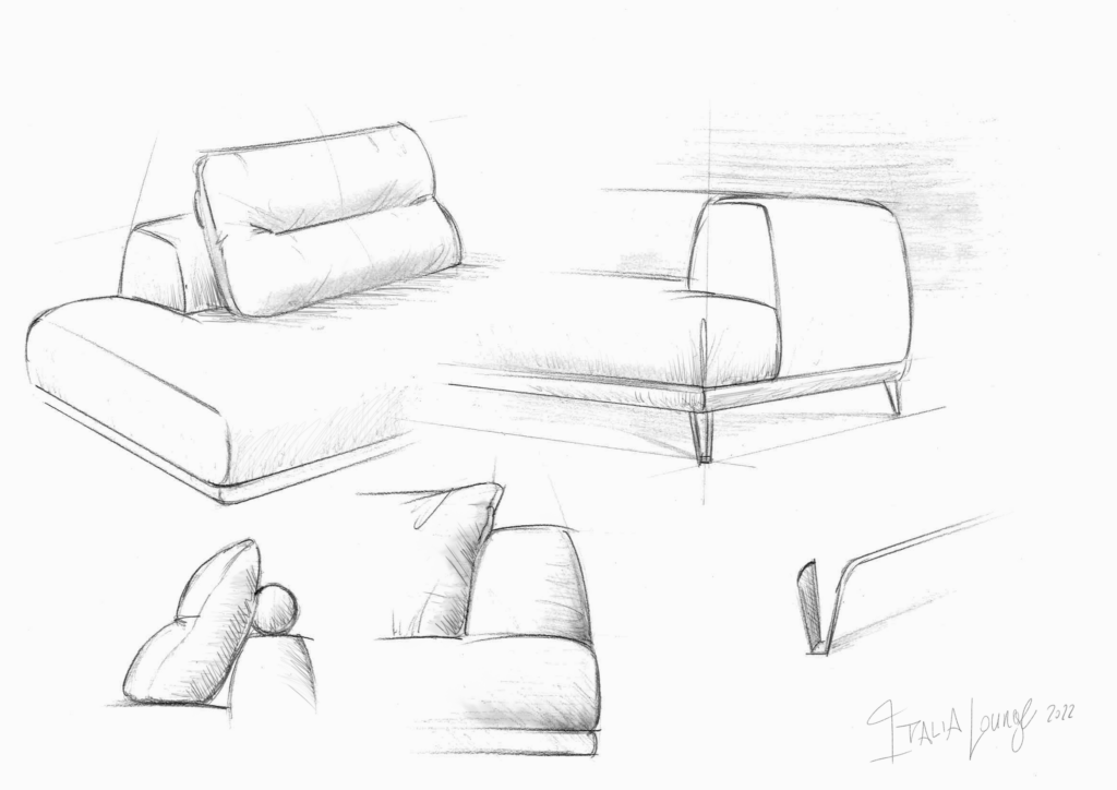 disegno ideazione Doge Italia Lounge